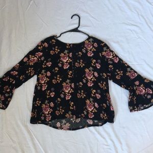 Floral Forever 21 Blouse
